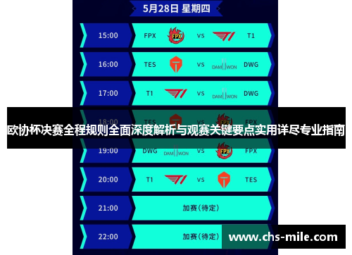 欧协杯决赛全程规则全面深度解析与观赛关键要点实用详尽专业指南 欧协杯决赛全程规则全面深度解析与观赛关键要点实用详尽专业指南
