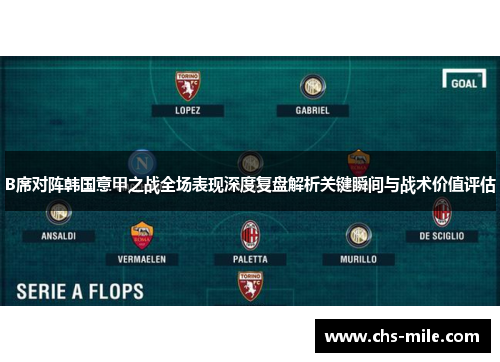 B席对阵韩国意甲之战全场表现深度复盘解析关键瞬间与战术价值评估