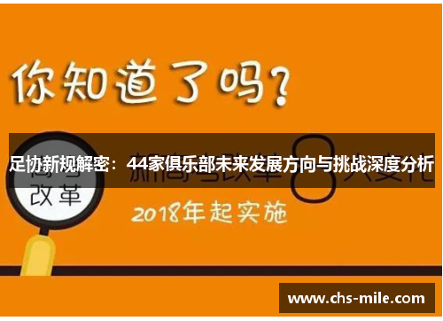 足协新规解密：44家俱乐部未来发展方向与挑战深度分析